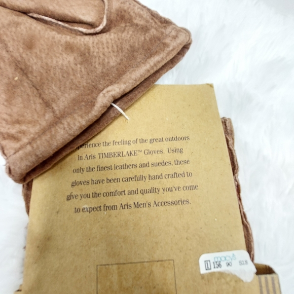 Aris Thinsulate Isotoners mens gloves brown XL - Picture 7 of 12